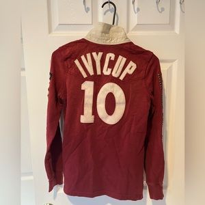 Vintage Ralph Lauren Rugby Long Sleeve Polo SZ Medium